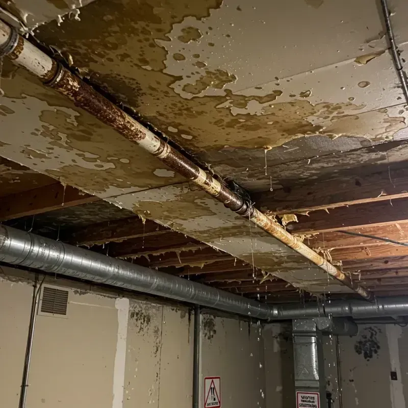 Ceiling Water Damage Repair in Post, TX